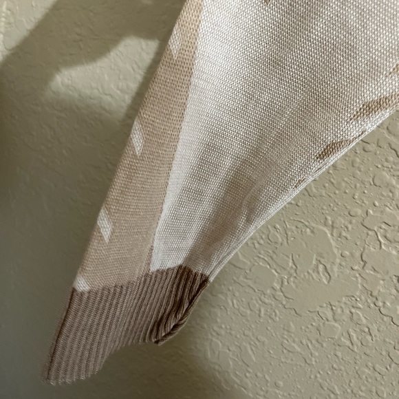 Wet seal ladies Aztec print fringe open cardigan large - Picture 3 of 7